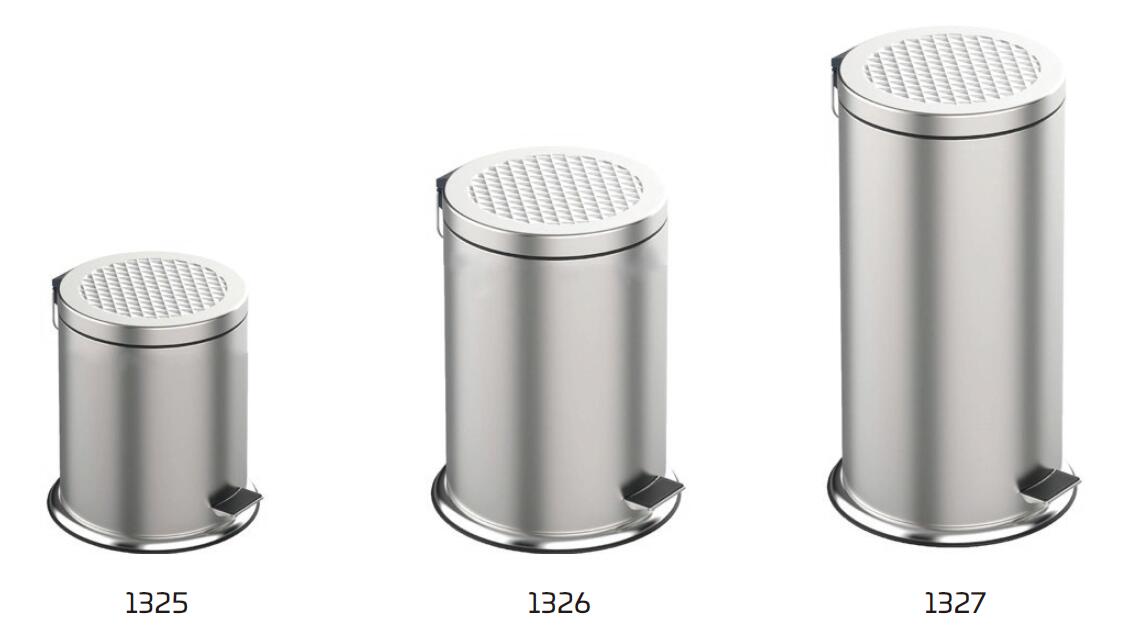 PAPELERA DE PEDAL EN ACERO INOXIDABLE 30 LT